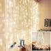 ZTGD 300LED 3x3Meter Curtain Strings Light USB 8-Mode Fairy Lamp with Remote Control