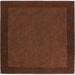 Mark&Day Wool Area Rugs 6x6 Reims Modern Dark Brown Square Area Rug (6 Square)