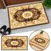 Hunpta Machine Washable Crystal Velvet Floor Mats Non Slip Comfortable Standing Mat Ergonomic Rug