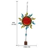 Wind Sun Balcony Iron Ornaments Wrought Chimes Wind Pendant Chimes Creative 1PC Decoration & Hangs Garden Memorials for Personalized Sympathy Wind Chimes Hummingbird Wind Chimes under 10 Elephant Wind