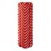 Klymit Insulated Static V Sleeping Pad Durable Camping Inflatable Mattress Brick Red