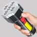 Portable Flashlight 4 Modes Waterproof Rechargeable Handheld Bright Camping Cycling Fishing Hiking Gear Accessories