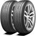 Pair of 2 (TWO) Hankook Ventus V2 Concept2 245/55R18 103W AS A/S High Performance Tires Fits: 2012-23 Dodge Charger Enforcer 2010-15 Chevrolet Camaro LT