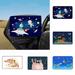 Walbest Magnetic Cartoon Printed Car Sun Shade Curtain for Side Window Baby Kids Children Sunshade Protector Protects from Sun Glare Heat Blocks UV Rays Glare Car Interior Sun Blocker Blind