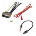 AFTERMARKET CAR STEREO RADIO RECEIVER WIRING HARNESS AND RADIO ANTENNA ADAPTER FOR SELECT JEEP DODGE CHRYSLER VEHICLES