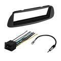 CAR STEREO RADIO DASH INSTALLATION MOUNTING KIT W/ WIRING HARNESS AND RADIO ANTENNA ADAPTER FOR DODGE SPRINTER 2003- 2006