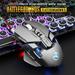 Kiplyki Wholesale Mechanical Define the game USB Wired 6400DPI Adjustable Gaming Mouse Mice For PC