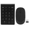Wireless Mouse Numeric Keypad Switch-Free Ultra-Thin Keyboard And Mouse Kit For RF304T