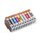 High Capacity PFI-300 PFI300 Replacement Ink Cartridge Compatible with Canon imagePROGRAF PRO-300 Printer -10 Colors