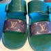 Louis Vuitton Shoes | Louis Vuitton Sandals | Color: Green | Size: 40