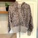 Athleta Tops | Athleta Womens Grey Flower Print Balance Sweatshirt. | Color: Black/Gray | Size: S