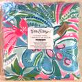 Lilly Pulitzer Bath | New Lilly Pulitzer Pink/Blue/Green/White Printed Lounge Beach Towel | Color: Blue/Pink | Size: 40" X 72"