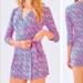 Lilly Pulitzer Dresses | Lilly Pulitzer Wrap Romper | Color: Blue/Pink | Size: S