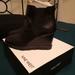 Nine West Shoes | Brand New Never Worn Nine West Wedges | Color: Black | Size: 9.5