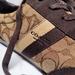 Coach Shoes | New Seude Logo Coach Kelson Sneakers Sz 9 | Color: Brown/Tan | Size: 9