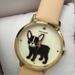 Kate Spade Accessories | Kate Spade Antoine Metro Grand Watch Nwt French Bulldog | Color: Cream | Size: Os