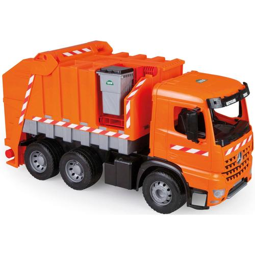 Spielzeug-Müllwagen LENA ""Giga Trucks, Arocs"" Spielzeugfahrzeuge orange (orange, grau) Kinder Made in Europe