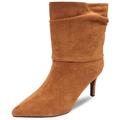 Womens Slouch Boots - Ankle Boots for Women, Heeled boots for Women, Womens Ankle Boots, Low heel Ankle Boots, Ladies Ankle Boots, Heel Boots, Low Heel Ankle Boots, Womens Heeled Boots - Camel Size 6