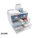 SR-HOME Desk Organizer Plastic in White | 6 H x 6.6 W x 5.7 D in | Wayfair SR-HOMEa0fe942