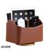 SR-HOME Desk Organizer Faux Leather in Yellow/Brown | 7.4 W in | Wayfair SR-HOMEd187d10