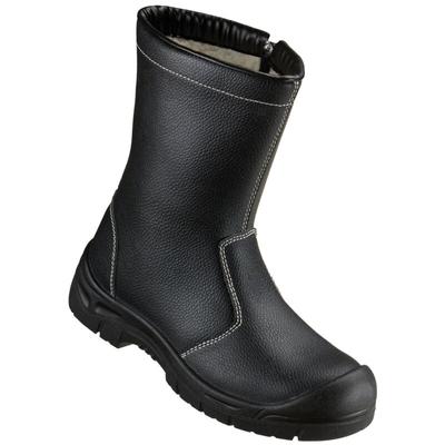 Schneeberg Winter - Schaftstiefel basic-line en iso 20345 S3, Schwarz, Gr.43