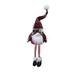 The Holiday Aisle® Sitting Gnome w/ Plaid Hat & Striped Legs | 30.7 H x 8.3 W x 5.1 D in | Wayfair 992ADDF2B030406DB97C87FA74223D0B