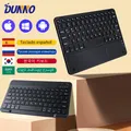 Clavier sans fil pour tablette iPad iPhone compatible Bluetooth Rechargeable 10 pouces pour