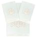 Rosdorf Park Jacan Fleur De Lis 100% Turkish Cotton 3 Piece Towel Set Terry Cloth in White | 27 W in | Wayfair 39B33B02064E4BE5887849BDB7E177E1
