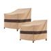 F&J Outdoors Patio Chair Covers w/ 2 Year Warranty in White | 36 H x 29 W x 30 D in | Wayfair X3-K26-REG-293036