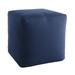 Birch Lane™ Outdoor Ottoman w/ Sunbrella Cushion in Blue | 18 H x 18 W x 18 D in | Wayfair 81B9335F36E44E6A89BF86482F3C12E4