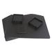 Red Barrel Studio® Comiskey Desk Organizer Set Leather in Black | 17 H x 14 W x 4 D in | Wayfair B29EA9CECDDD49A0BCBABFE465F24950