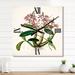 Designart 'Vintage Plant Life VII' Traditional Metal Wall Clock