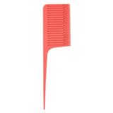 Dyeing Hairbrush Rat Tail Plastic Hairdressing Hairbrush Portable Hair Styling Brush Watermelon Red