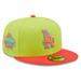 Men's New Era Green/Red Los Angeles Dodgers Cyber Highlighter 59FIFTY Fitted Hat