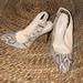 Coach Shoes | Coach Snakeskin Heels Womens Size 5.5 | Color: Tan | Size: 5.5