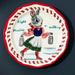 Anthropologie Dining | Anthropologie X Nathalie Lete 12 Days Of Christmas Plate- 8 Maids A Milking | Color: Red/White | Size: Os