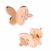 Kate Spade Jewelry | Kate Spade Rose Gold In A Flutter Butterfly Earrings | Color: Gold/Pink | Size: Os