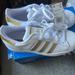 Adidas Shoes | Adidas Superstar - Sz 7 Wmn /Sz 6 Men | Color: Gold/White | Size: 7