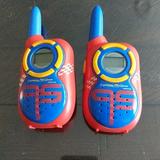 Disney Toys | Disney Pixar Cars Walkie Talkies | Color: Blue/Red | Size: Osb