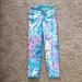 Lilly Pulitzer Pants & Jumpsuits | Lilly Pulitzer Workout Pants, Size Xxs, $30 | Color: Blue/Pink | Size: Xxs