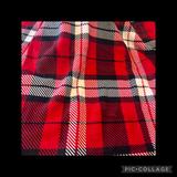 Pink Victoria's Secret Bedding | Last One!!! Bnip Pink Victoria’s Secret Red Plaid Sherpa Blanket | Color: Red/White | Size: 50” X 60”