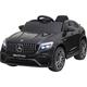 JAMARA 460648 - Ride-on Mercedes-Benz AMG GLC 63 S Coupé 12V - Allradantrieb, 2-Gang, USB, 4 Leistungsstarke Antriebsmotoren, Gefederte Hinterachse, Batteriespannungsanzeige, LED, schwarz