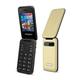 Energizer - Mobile E282SC - 4G - Klapp-Mobiltelefon Dual-SIM (MicroSIM) - 3 Jahre Garantie - Golden