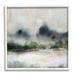 Stupell Industries Enigmatic Foggy Mountain Abstract Landscape Scene - Floater Frame Painting on in Brown/Gray/Green | Wayfair ao-923_wfr_12x12