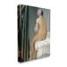 Stupell Industries La Baigneuse Valpincon Jean Auguste Dominique Ingres Bather Painting - Painting on Canvas in Brown/Green/White | Wayfair
