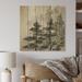 Millwood Pines Asian Forest - Graphic Art on Wood in White | 36 H x 36 W x 1 D in | Wayfair A5244128C36C49A993B9BA139E4DEE91