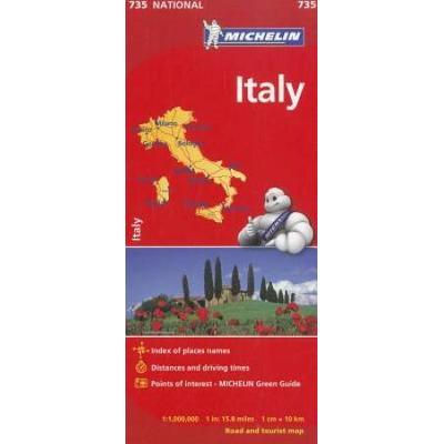 Michelin Italy Map 735
