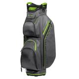 NEW Datrek 2024 SuperLite Cart Bag 15-Way Top - Charcoal / Lime