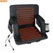 Sojoy Double Heated Stadium Seats for Bleacher with Back Support 21 Extra Wide Folded Bleacher Chair with USB Heat for Outdoor Camping Sports Gaming