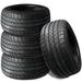 4 New Lionhart LH-FIVE 255/30ZR21 93W XL All Season Ultra High Performance Tires LHST52130010 / 255/30/21 / 2553021